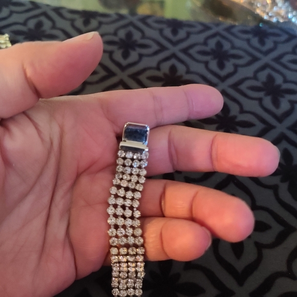 Vintage crystal Art Deco Bracelet. Stunning! - Picture 5 of 6